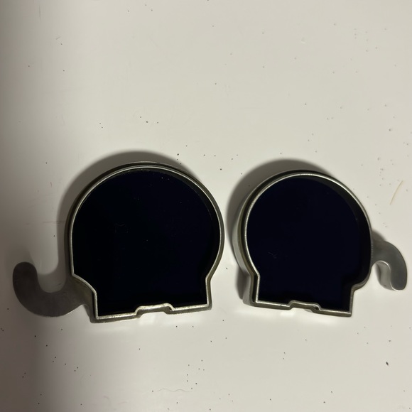 My First Tooth Elephant lined metal trinket boxes satin box Baby gift NIB - Picture 7 of 12